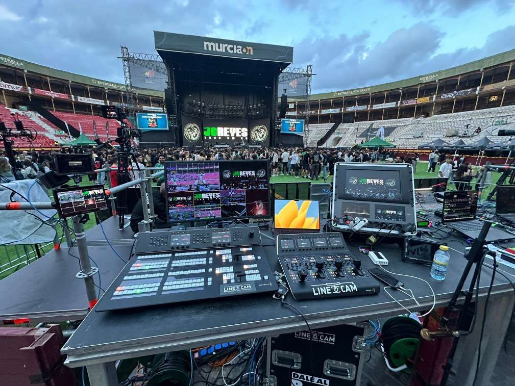 Control de realización de la unidad móvil durante un evento en un estadio