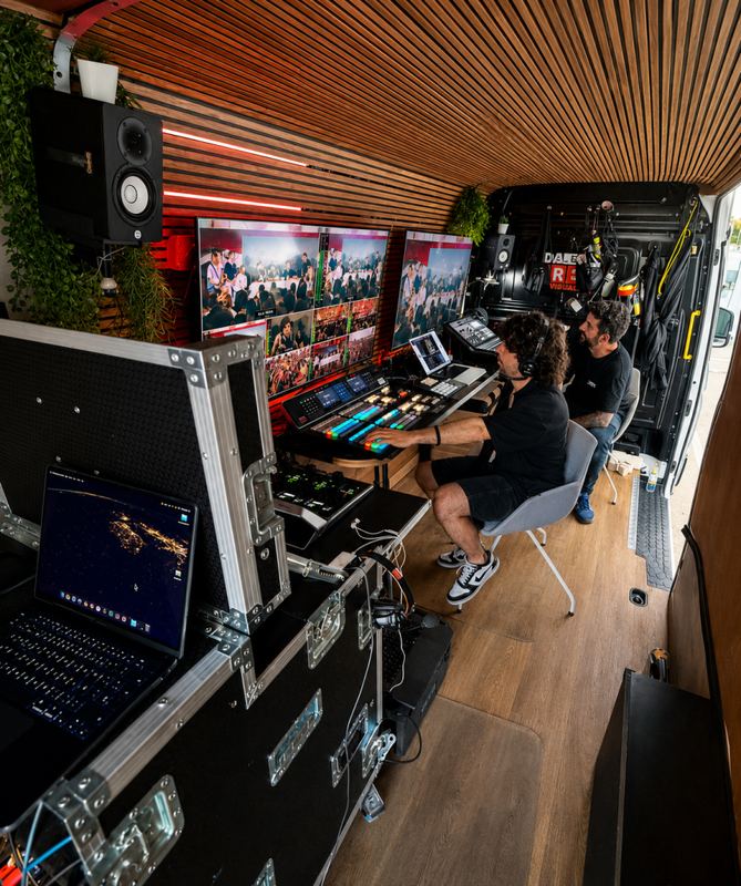 Realización multicámara 4K en directo